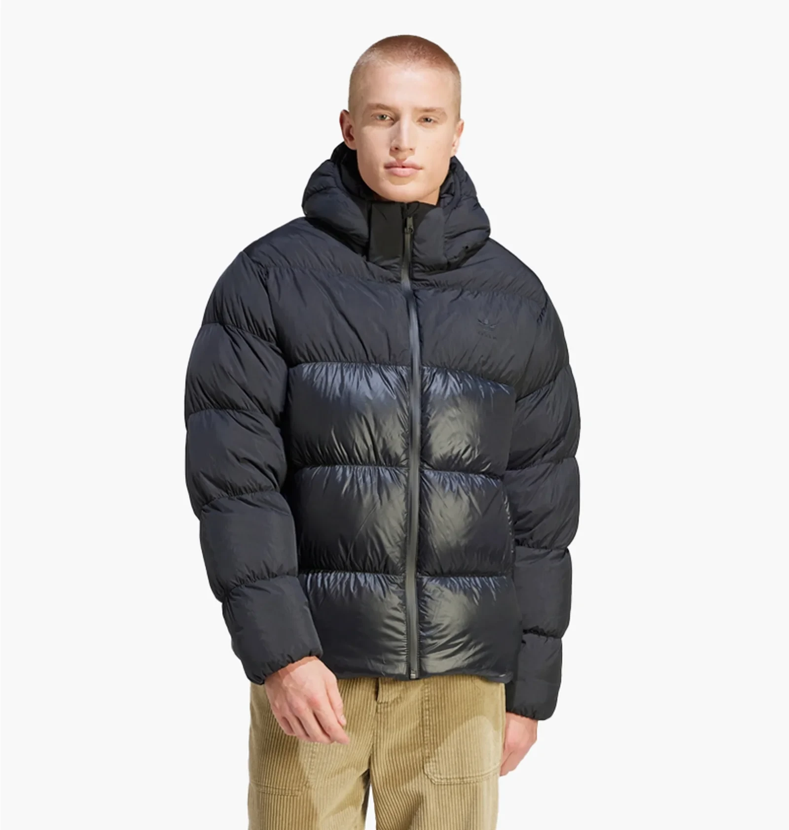 Пуховик чоловічий Adidas Adicolor Down Regen Hooded Puffer Black