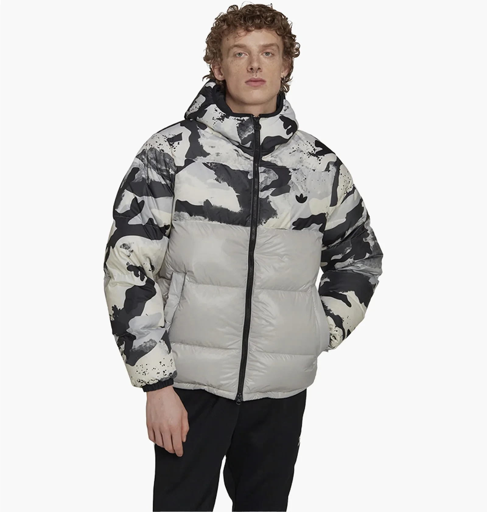 Куртка adidas Originals Down Regen Camo Hooded Puffer Jacket (HK5030)