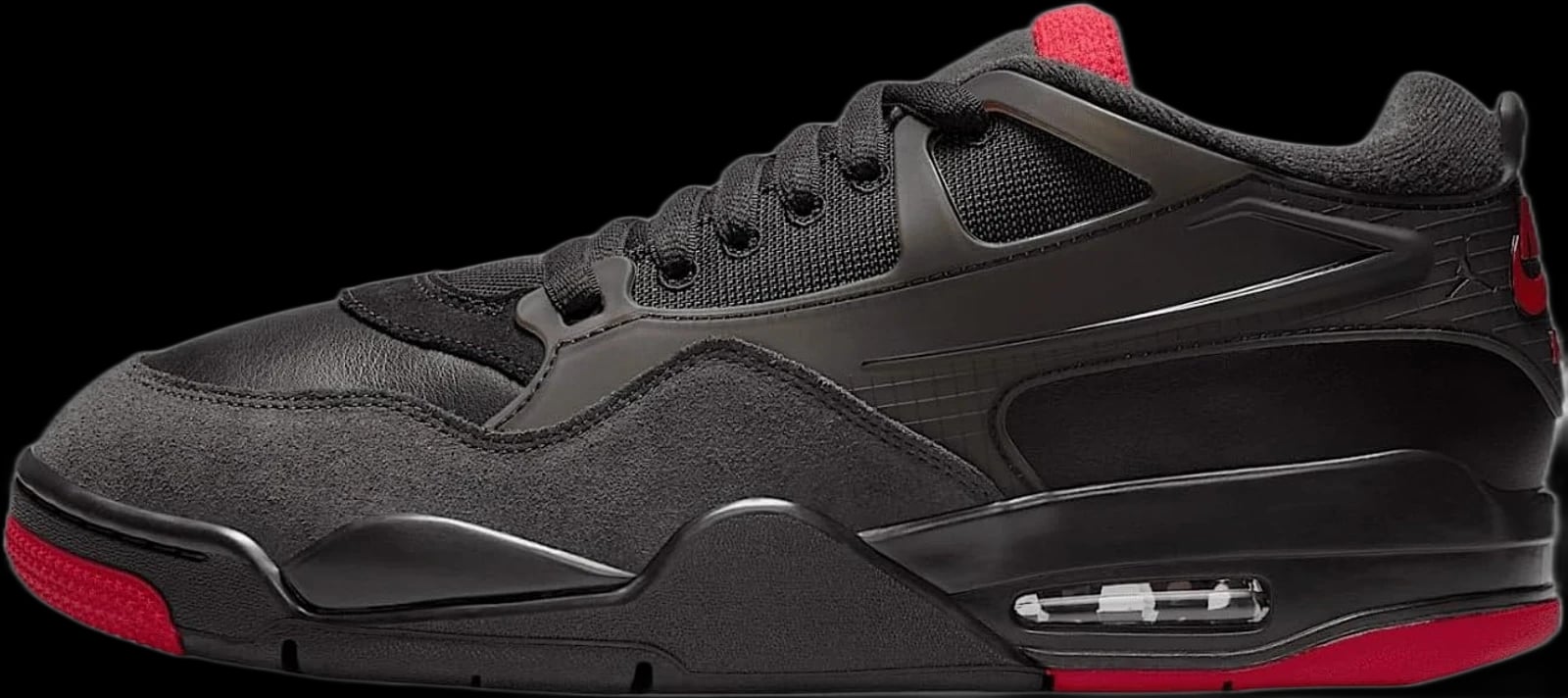 Кросівки Air Jordan 4 RM "Bred" чорно-червоні (FQ7939-060)