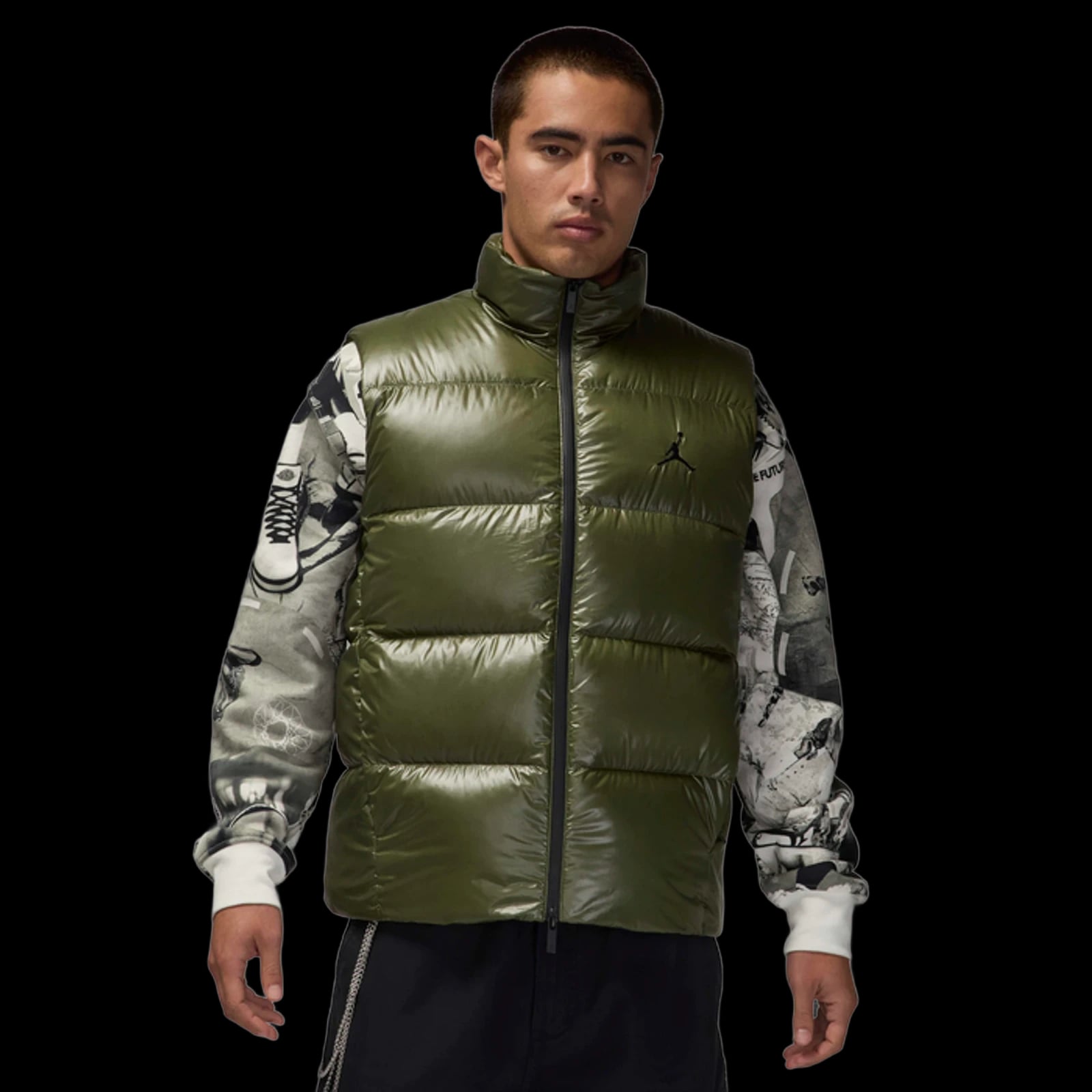 Жилет Jordan Flight Down Vest оливковий (FV7273-222)